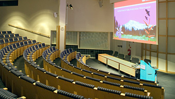 Stora hörsalen. Foto: Bengt Oloffson